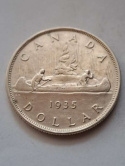 Kanada Dolar Jerzy V 1935 r Kanada Dolar Jerzy V 1935 r