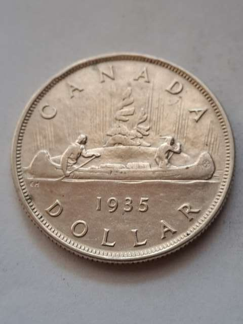 Kanada Dolar Jerzy V 1935 r Kanada Dolar Jerzy V 1935 r