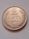 Łotwa 2 Łaty 1925 r Łotwa 2 Łaty 1925 r