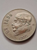 Meksyk Un Peso 1975 r Meksyk Un Peso 1975 r