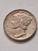 USA 10 Centów Mercury 1943 r USA 10 Centów Mercury 1943 r