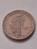 USA 10 Centów Mercury 1943 r USA 10 Centów Mercury 1943 r