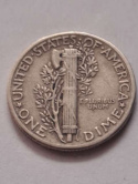 USA 10 Centów Mercury 1945 r USA 10 Centów Mercury 1945 r