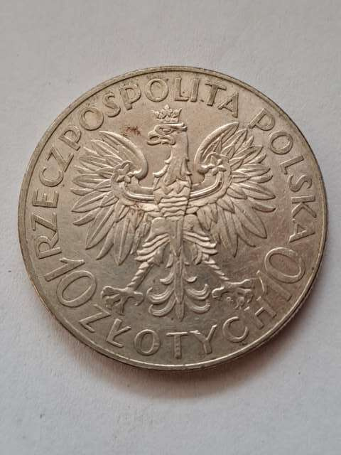 10 zł Romuald Traugutt 1933 r 10 zł Romuald Traugutt 1933 r