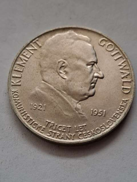 Czechosłowacja 100 Koron Gottwald (1921 1951 ) r Czechosłowacja 100 Koron Gottwald (1921 1951 ) r