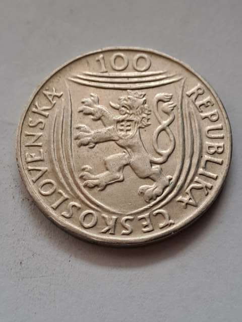 Czechosłowacja 100 Koron Gottwald (1921 1951 ) r Czechosłowacja 100 Koron Gottwald (1921 1951 ) r