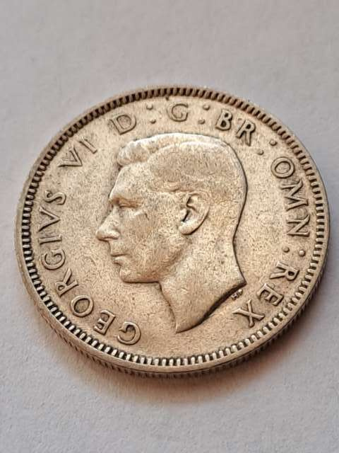 Wielka Brytania 1 Szyling Jerzy VI 1942 r Wielka Brytania 1 Szyling Jerzy VI 1942 r