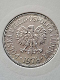 1 złoty 1978 r znak 1 złoty 1978 r znak