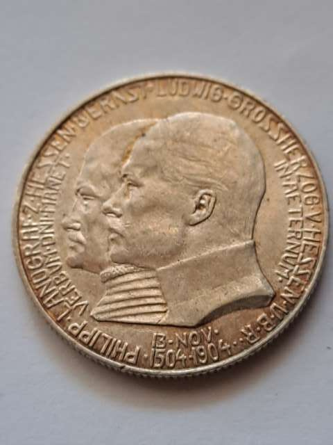 Niemcy 2 Marki Hesja 1904 r Niemcy 2 Marki Hesja 1904 r