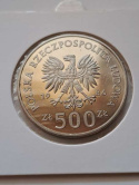 500 zł Mistrzostwa Świata Meksyk 1986 r nikiel