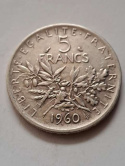 Francja 5 Franków 1960 r Francja 5 Franków 1960 r