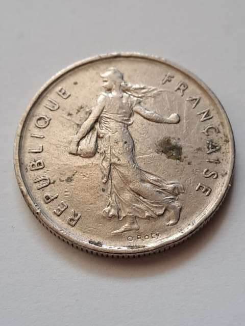 Francja 5 Franków 1970 r Francja 5 Franków 1970 r