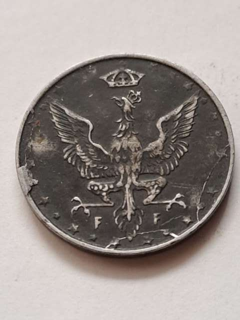 Królestwo Polskie 10 Fenigów 1917 r NBO Królestwo Polskie 10 Fenigów 1917 r NBO