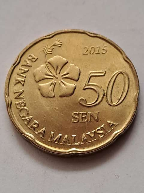 Malezja 50 Sen 2015 r Malezja 50 Sen 2015 r