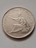 Włochy 500 Lirów 1961 r Włochy 500 Lirów 1961 r