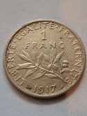 Francja 1 Frank Trzecia Republika 1917 r Francja 1 Frank Trzecia Republika 1917 r