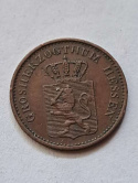 Niemcy 1 Pfenning Hesja 1866 r Niemcy 1 Pfenning Hesja 1866 r
