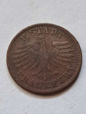 Niemcy 1 Haller Frankfurt 1844 r Niemcy 1 Haller Frankfurt 1844 r