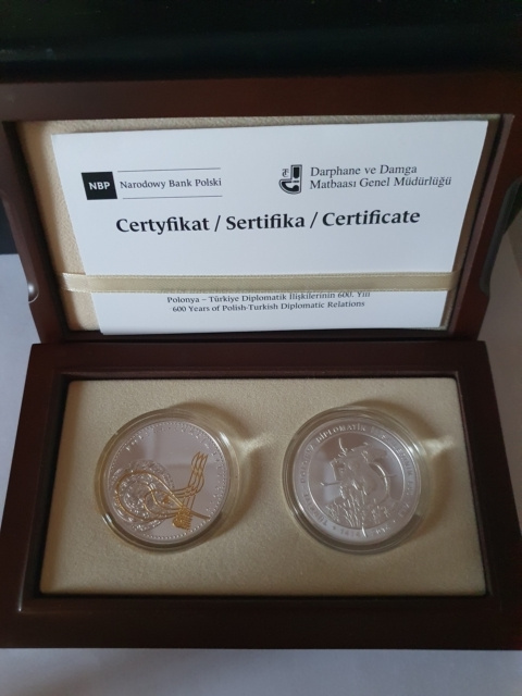 20 zł Stosunki Polsko Tureckie 2014 r