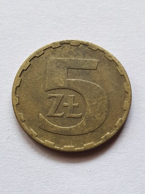 5 złotych 1986 r