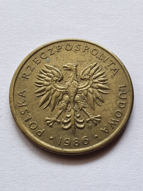 5 złotych 1986 r