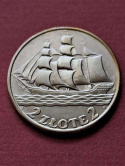 2 zł Żaglowiec 1936 r 2 zł Żaglowiec 1936 r