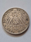 Niemcy 3 Marki Otto von Bayern 1909 r Niemcy 3 Marki Otto von Bayern 1909 r