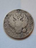 Rosja 1 Rubel Aleksander I 1819 r Rosja 1 Rubel Aleksander I 1819 r