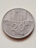 20 zł Wieżowiec i Kłosy 1973 r 20 zł Wieżowiec i Kłosy 1973 r