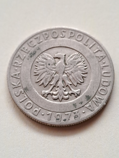 20 zł Wieżowiec i Kłosy 1973 r 20 zł Wieżowiec i Kłosy 1973 r