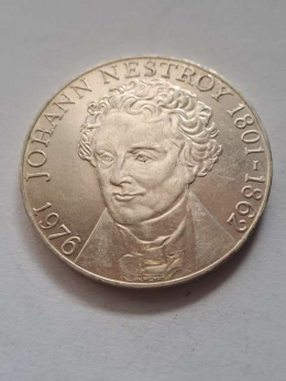 Austria 100 Schilling J. Nestroy 1976 r
