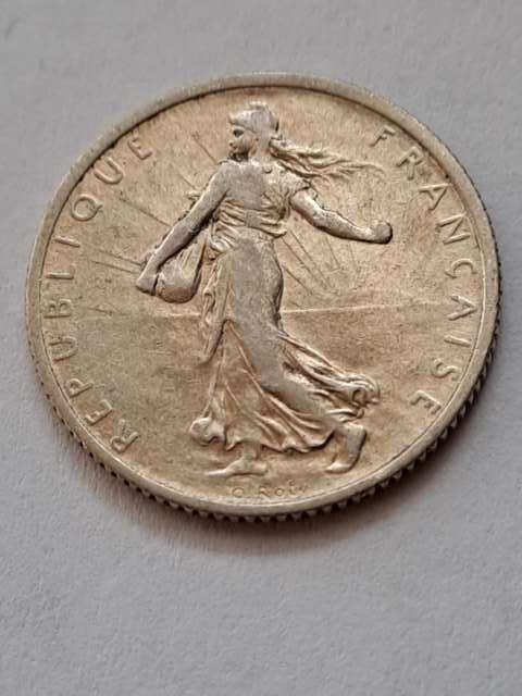 Francja 1 Frank Trzecia Republika 1915 r Francja 1 Frank Trzecia Republika 1915 r