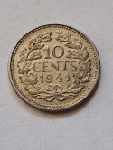 Holandia 10 Cent 1941 r Holandia 10 Cent 1941 r