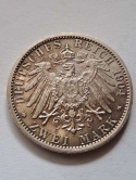 Niemcy 2 Marki Hesja 1904 r Niemcy 2 Marki Hesja 1904 r