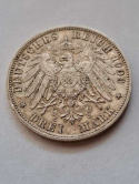 Niemcy 3 Marki Otto von Bayern 1909 r Niemcy 3 Marki Otto von Bayern 1909 r