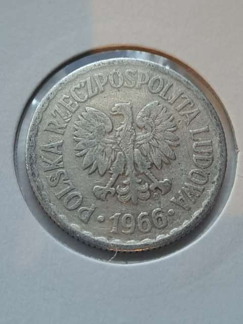 1 złoty 1966 r 1 złoty 1966 r