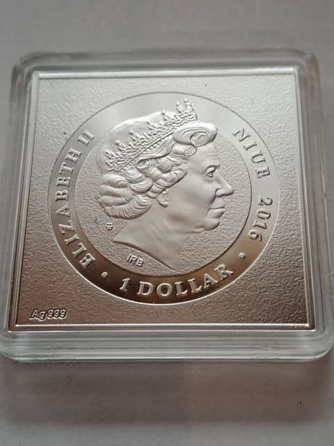 Niue 1 Dolar Elizabeth II 2016 r Niue 1 Dolar Elizabeth II 2016 r