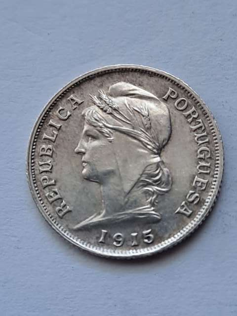 Portugalia 10 centavos 1915 r Portugalia 10 centavos 1915 r