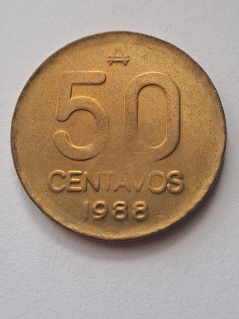 Argentyna 50 Centavos 1992 r Argentyna 50 Centavos 1992 r