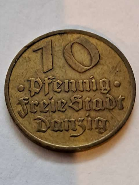 WMG 10 Fenigów 1932 r WMG 10 Fenigów 1932 r