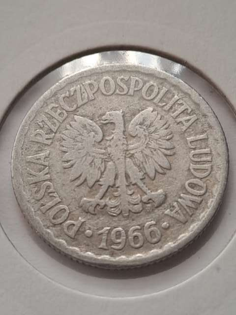 1 złoty 1966 r 1 złoty 1966 r
