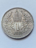 Austria 1 Korona Franciszek Józef I 1915 r Austria 1 Korona Franciszek Józef I 1915 r