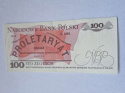 Banknot 100 zł Ludwik Waryński 1988 r seria SZ Banknot 100 zł Ludwik Waryński 1988 r seria SZ