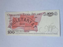 Banknot 100 zł Ludwik Waryński 1988 r seria SZ Banknot 100 zł Ludwik Waryński 1988 r seria SZ