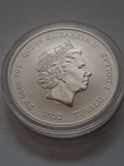 Tuvalu 1 Dolar Aphrodite 2022 r Tuvalu 1 Dolar Aphrodite 2022 r