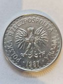 1 złoty 1987 r 1 złoty 1987 r