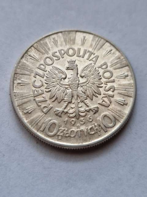 10 zł Józef Piłsudski 1936 r