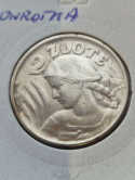 2 zł Żniwiarka 1924 r odwrotka 2 zł Żniwiarka 1924 r odwrotka