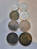 Czechosłowacja Lot 8 szt różne lata Czechosłowacja Lot 8 szt różne lata