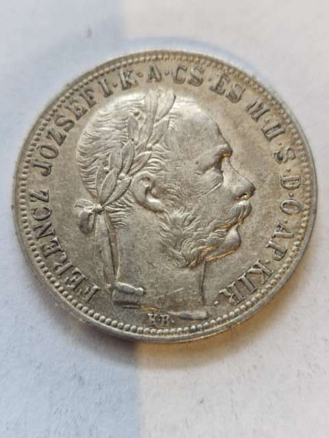 Węgry 1 Forint Franciszek Józef I 1887 r Węgry 1 Forint Franciszek Józef I 1887 r